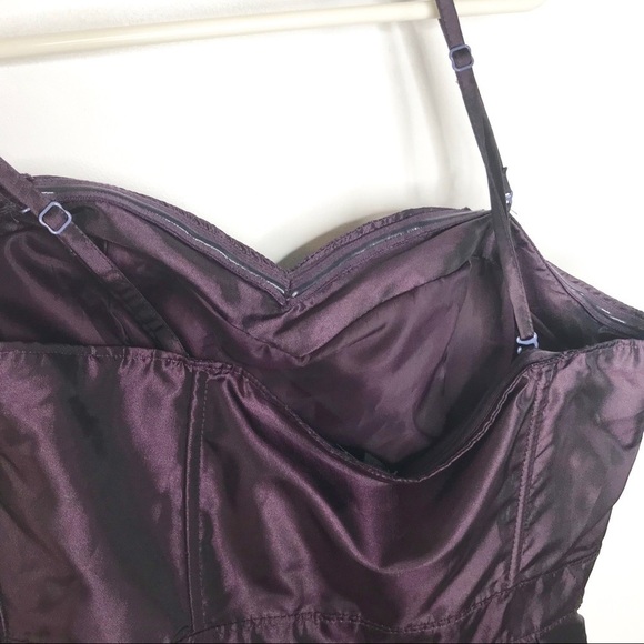 Purple Taffeta Party dress - Picture 4 of 7